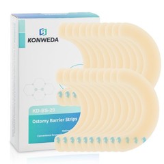 10 Pcs Elastic Colostomy Barrier Strips | 10Pcs/Box, Strips,10pcs/Box