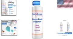 Ostomy Deodorant Liquid Unscented 8oz Pouch Odor Eliminator for Adults