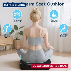 Seat Cushion, Memory Foam Office Chair Cushions for Long Sitting Hours, Chair Pa
