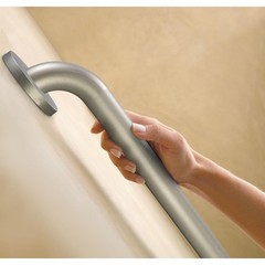 Stainless Steel Grab Bar 24 Inch ADA Compliant Slip Resistant Support 500lbs New
