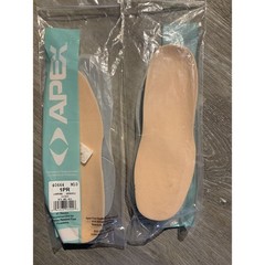 APEX Orthotics 40664 Without Gel Mens Size 10 Tan 2 Pair NEW!
