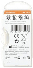 Activair Hearing Aid Batteries Size 312 80 Batteries, Brown