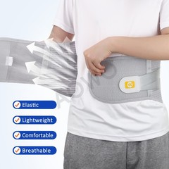 Medical-Grade Lumbar Support Belt for Back Pain Relief with Steel Plates、M-XXL