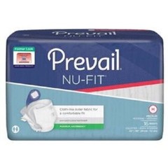 Prevail Nu-Fit Adult Briefs – Pack of 16 (NU-012/1)