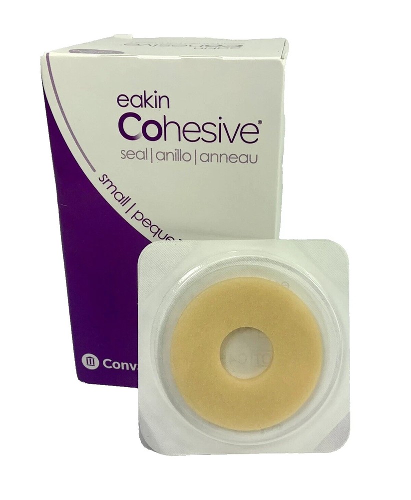 20 Convatec 839002 Eakin Cohesive Moldable Ring Seals 1-7/8 48mm New unopened