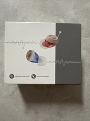 Dual In-Ear OTC Hearing Aid JH-A490 Rechargeable w/Noise Reduction & Comfort Fit