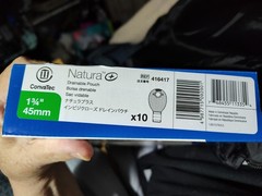 10 Convatec 416417 Natura Drainable Pouches 1-3/4″ Flange Exp 26-30