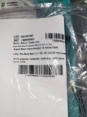 2 knit-rite soft sock prosthetic sock 1SB5SRSH Black