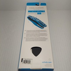 SofSole Man’s 7-13 – Cool Climate Insoles with Arch Support for Cool, Dry Feet