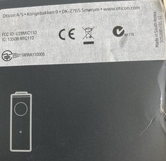 OTICON CONNECTLINE WIRELESS MICROPHONE MIC-110 New Open Box