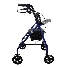 Aluminum Rollator w/6″ Wheels, Black