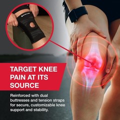 Comfortable Neoprene Knee Stabilizer – Adjustable Compression Support for All