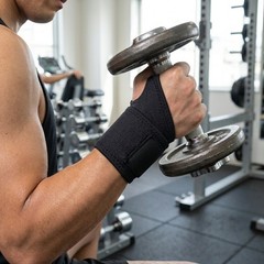 3Pairs Adjustable Wrist Braces, Compression Wrist Wraps for Gym & Sports