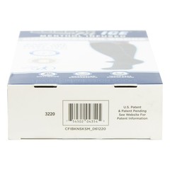 Copper Fit ICE Menthol Infused Black Compression Socks, Small/Medium