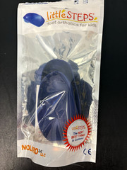 littleSTEPS Arch Support Gait Plate Kids Orthotic Insoles Blue, Size 5