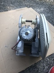 Acorn stair lift MOTOR DRIVE UNIT w/ Footrest for Superglide 120 stairlift Left