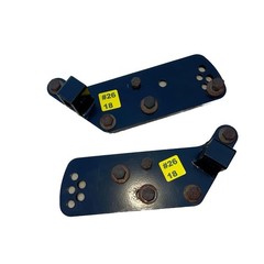 PAIR BACKREST BRACE BRACKET ARMREST RECEIVER INVACARE TDX SP POWER CHAIR PARTS