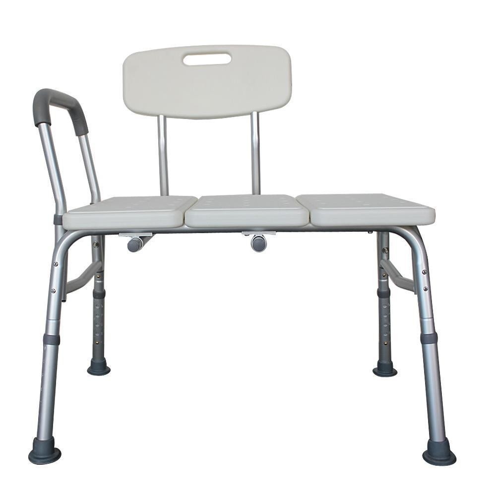 Bath Tub Chair Medical Transfer Bench Shower Seat 10 Height Adjustable,330LBS US