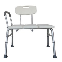Bath Tub Chair Medical Transfer Bench Shower Seat 10 Height Adjustable,330LBS US