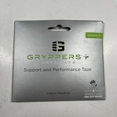 4 Gryppers Support And Performance Gryp Tape 5 Single Use Pre-Cut Universal Fit