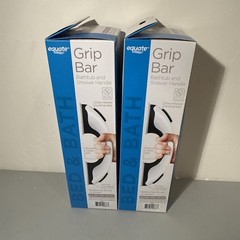 Grip Bars Balance For Shower And Tub 11.56” W, 3.75” D, 3.5” H. New In Box, Two