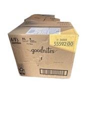 Diaper Goodnites Boys Extra Large Size 95 To 140 Lb 9 Count New Package