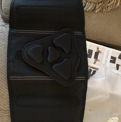 BraceUP Adjustable Stabilizing Lumbar Lower Back Brace Support Belt – Black