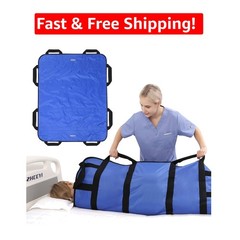 Double-Sided Nylon Transfer Sheet 48″ x 40″ – Caregiver Essential in Blue