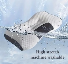 2 Pack Ergonomic Orthopedic Neck Pillows Contour Support Memory Foam Bed Pillow
