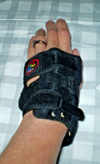 Ace brace youth or Adult splint wrist support w/bonus! Left/Right wrist! NEW