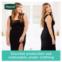 Depend Fresh Protection Incontinence Underwear for Women 88 Count Size Medium
