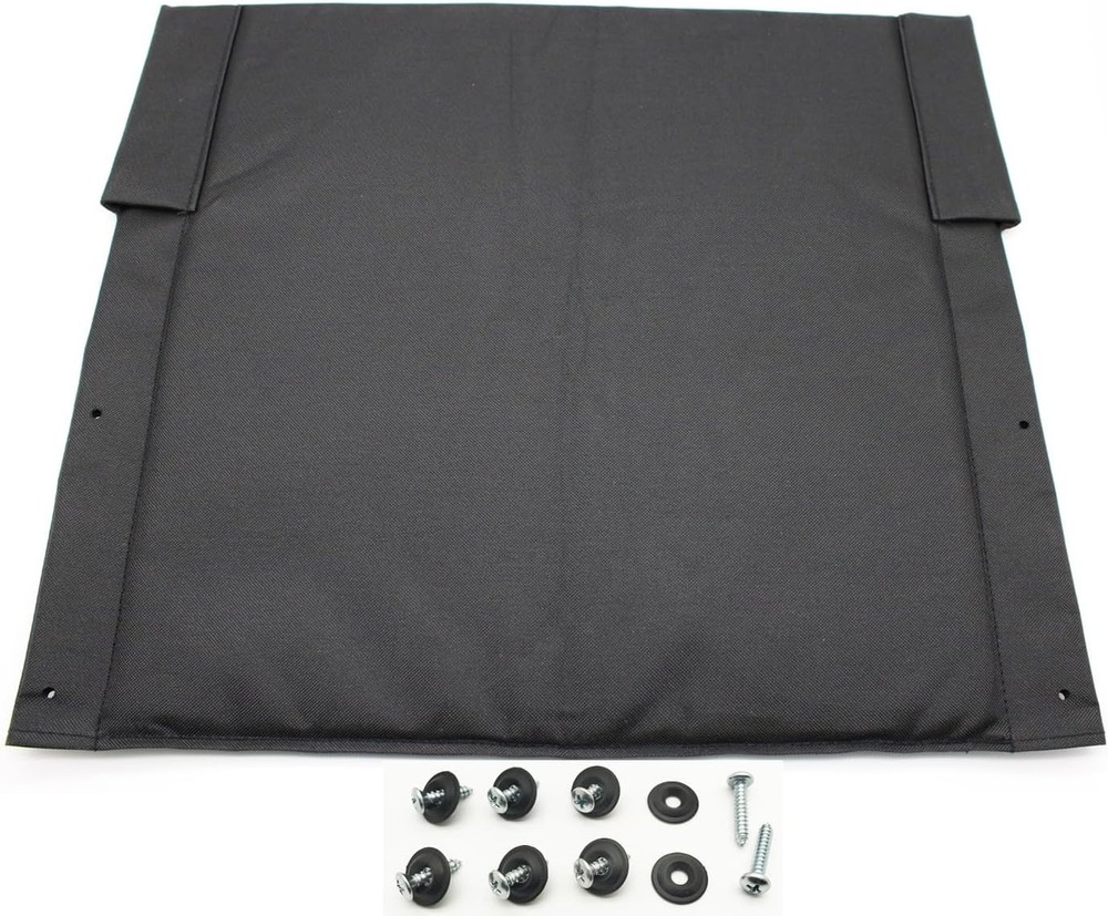 Blue Streak Wheelchair Nylon Back Upholstery Replacement – 16×18 Inch, Black