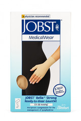 JOBST Bella Strong Gauntlet 15–20 mmHg Size 5 Natural – Lymphedema Therapy