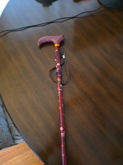 NEW Walking Cane for Foldable and Adjustable from 32-37 Inches. Floral Design