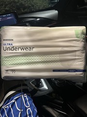 McKesson Ultra Underwear Size Small 22 count per pack, 4 packs total 88 count