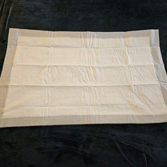 20 UNBRANDED Elderly BED PADS WITH ADHESIVE STRIP. 21×34 IN. NEW IN PACKAGE