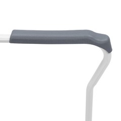 Adjustable Toilet Safety Rails for Seniors Handicap 440lbs w/ Anti-slip Armrest