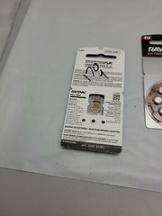 4 packs of 8 Size 312 Rayovac Extra Advanced Hearing Aid Batteries