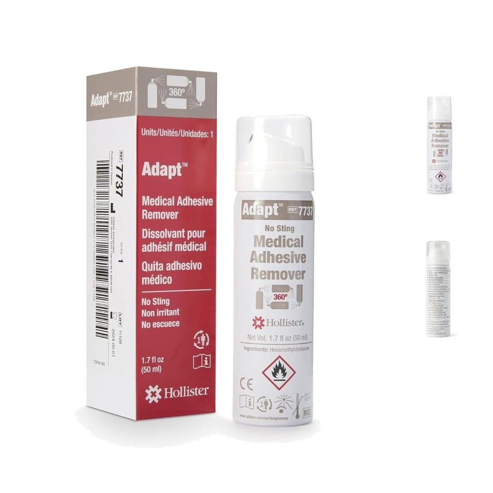 7737 Adapt Adhesive Remover Spray – 1.7 Oz Sting-Free for Sensitive Skin