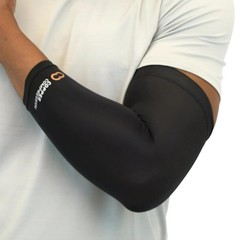 Copper Infused Compression Arm Sleeve – Full Arm Brace for Elbow Pain Relief, Sp