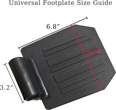 1 Pair Of Universal Wheelchair Footplate Footrest Elevating Leg Rests FREE SHIP!