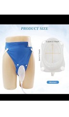 Wearable Urine Collection Bag External Catheter for Women, Reusable Portable Sil