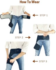 Groin Hip Brace | Sciatica Support Wrap | Hamstring Compression Sleeve