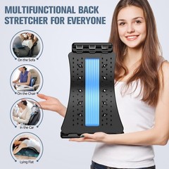 Back Stretcher Pain Relief Multi-Level Support Board for Lower Upper Spine