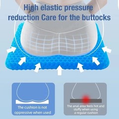 Honeycomb Gel Seat Cushion 2.5cm Thick | Cooling, Orthopedic Support