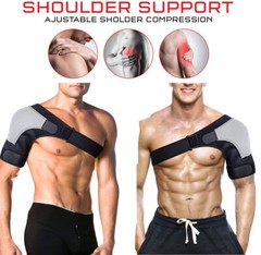 Adjustable Orthopedic Shoulder Bandage Brace Therapy Back Shoulder Support Wrap