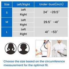 VELPEAU Arm Shoulder Elbow Immobilizer Sling Fracture Brace for Women and Men