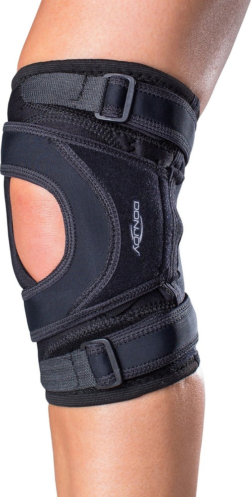 DonJoy Tru-Pull Lite Knee Support Brace: Right Leg, Medium Medium (Pack of 1)