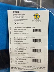 DRMS Dr. Medical Revolution AFO Extender Panel (#AB0103-150X) + Leg Brace Medium