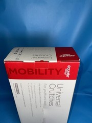 Equate Universal Crutches Adult Youth w/ Crutch Pillows Adjustable Mobility Aid
